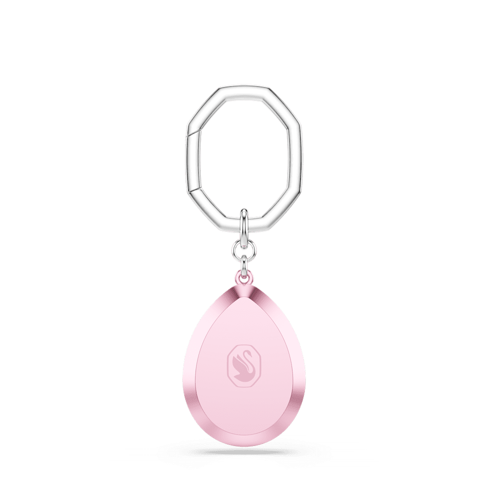 Portachiavi Swarovski Taglio Pear Rosa