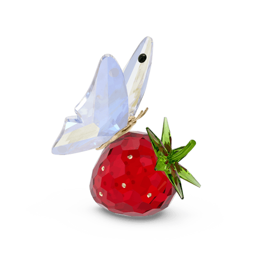 Oggettistica Swarovski Idyllia Farfalla e Fragola