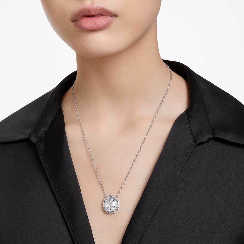 Collana Swarovski Mesmera Pendente Taglio Ottagonale L