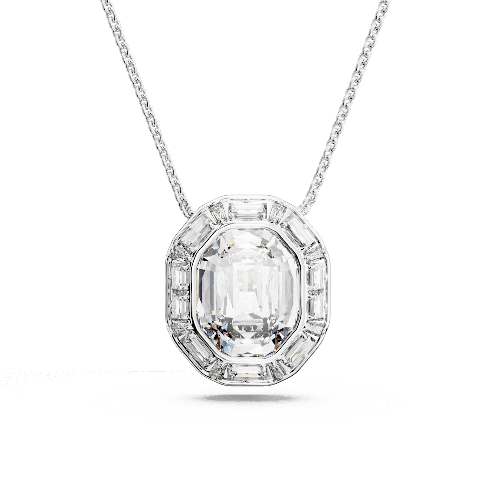 Collana Swarovski Mesmera Pendente Taglio Ottagonale L
