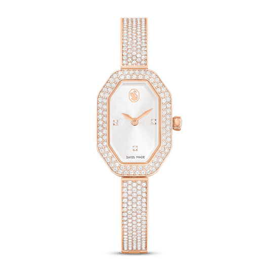 Orologio Swarovski Dextera Bangle Pvd Oro Rosa e Cristalli