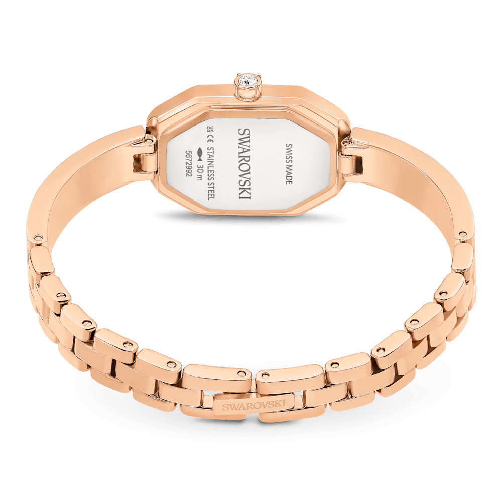 Orologio Swarovski Dextera Bangle Pvd Oro Rosa e Cristalli