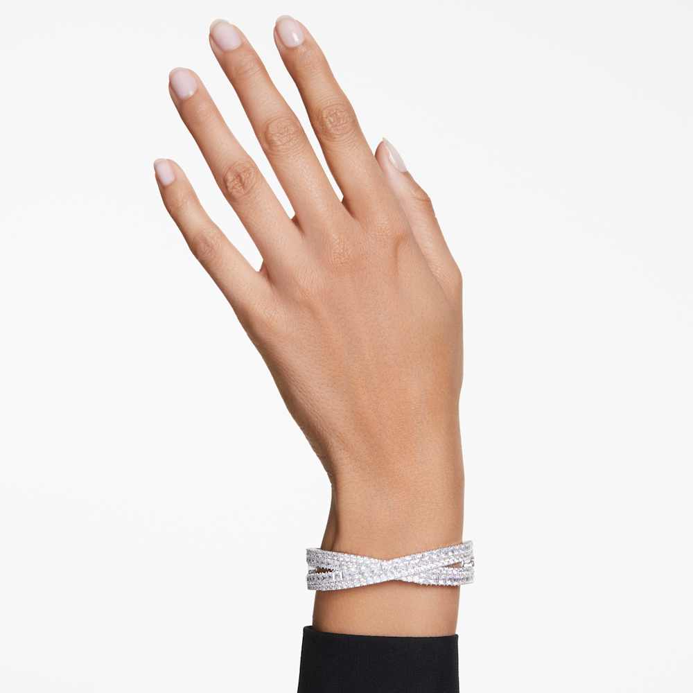 Bracciale Rigido Swarovski Hyperbola Cuff L M