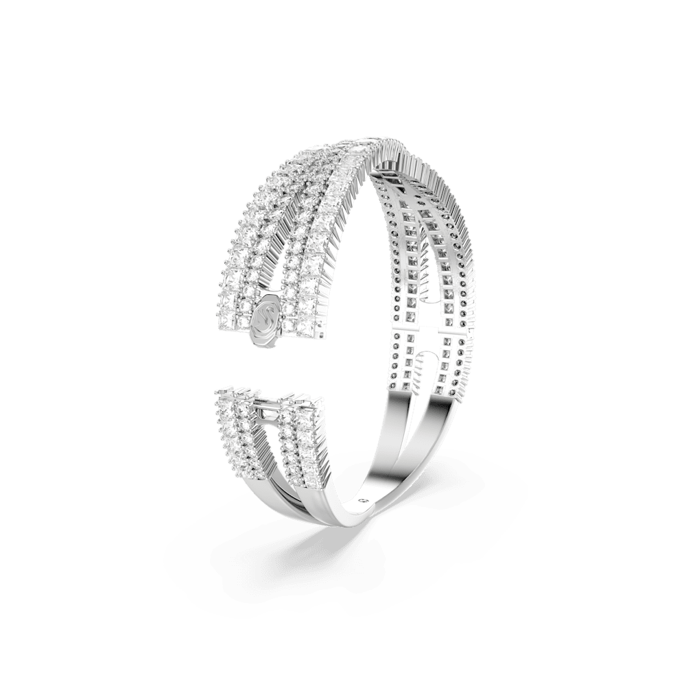 Bracciale Rigido Swarovski Hyperbola Cuff L M