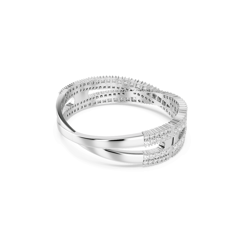 Bracciale Rigido Swarovski Hyperbola Cuff L M