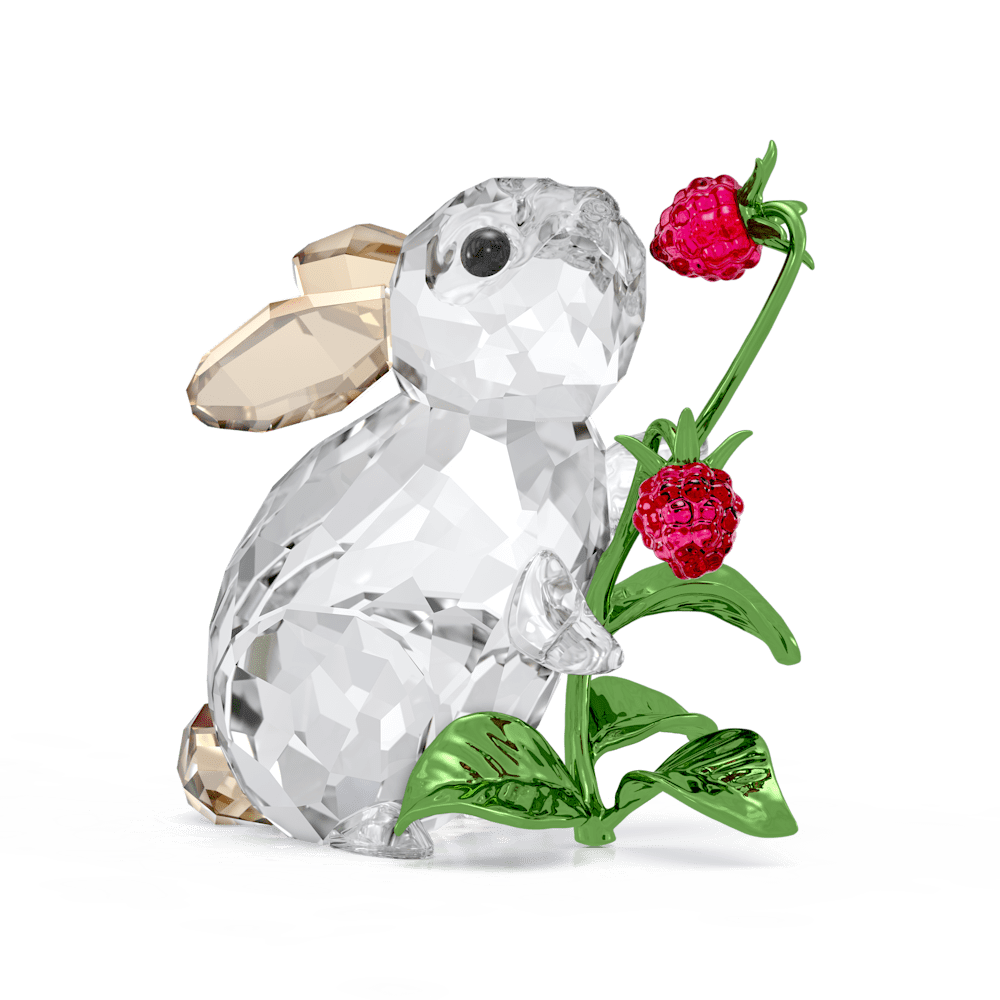 Oggettistica Swarovski Idyllia Coniglio e Lamponi
