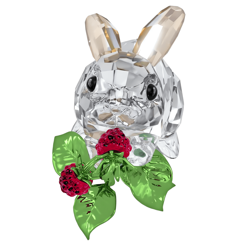 Oggettistica Swarovski Idyllia Coniglio e Lamponi
