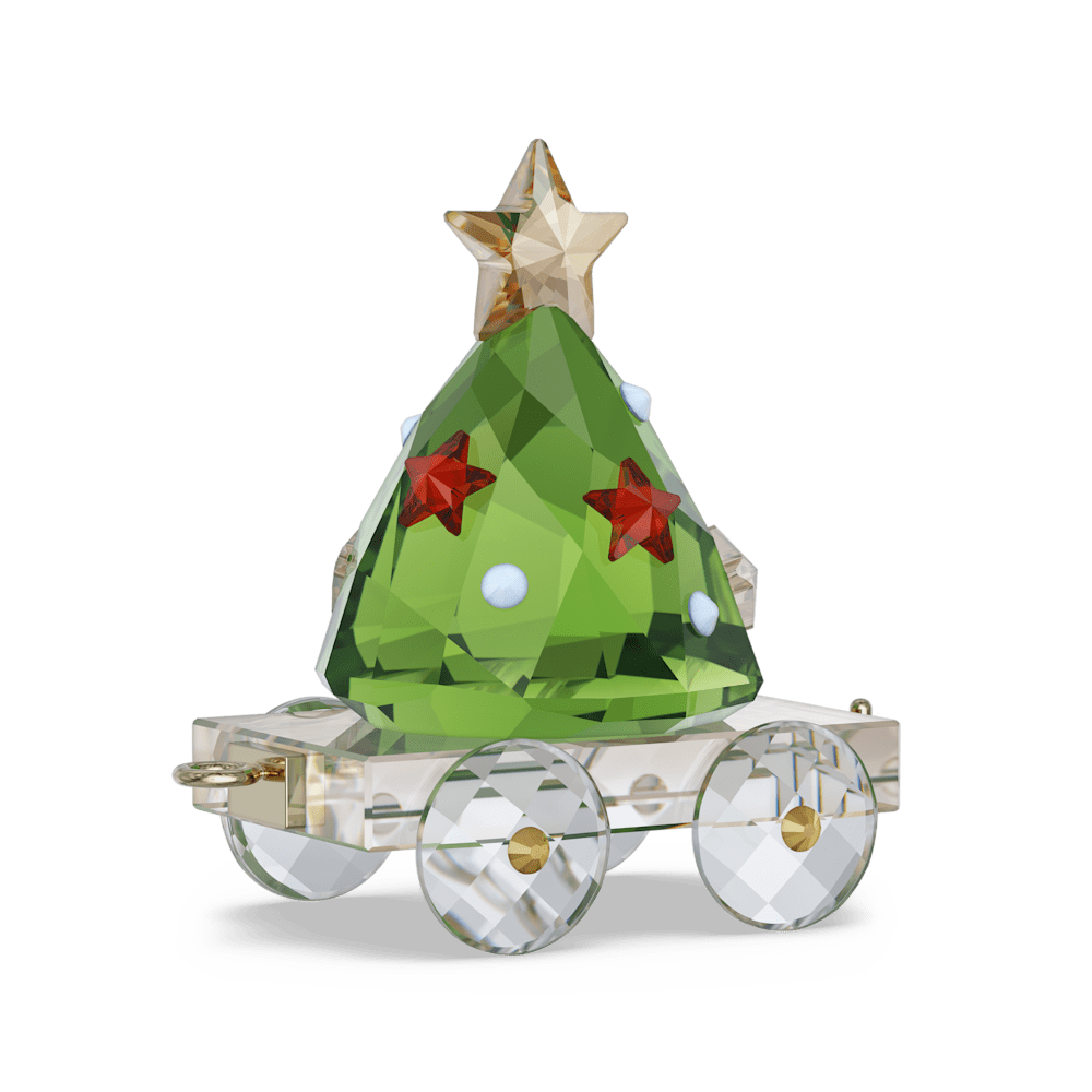 Decorazioni Natalizie Swarovski Holiday Cheers Edizione Annuale 2026 Vagone con Albero