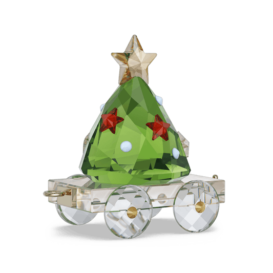 Decorazioni Natalizie Swarovski Holiday Cheers Edizione Annuale 2026 Vagone con Albero
