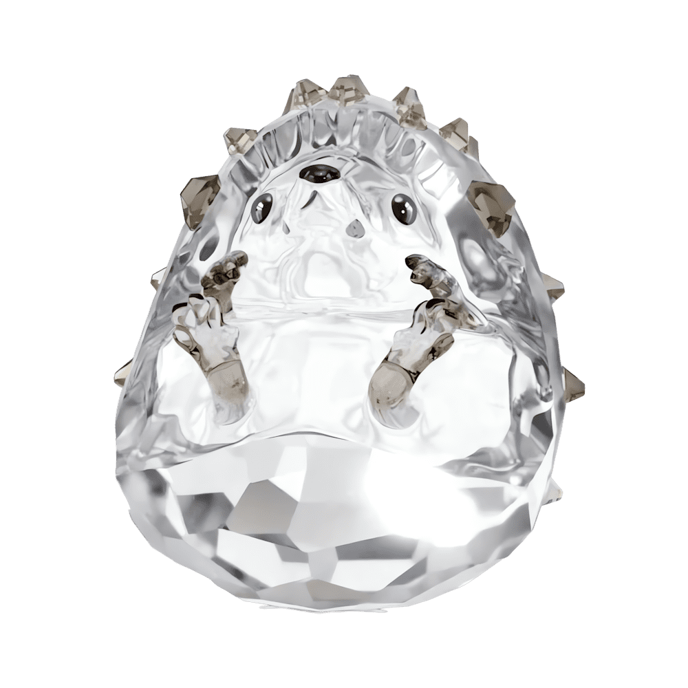Oggettistica Swarovski Idyllia Riccio Bianco