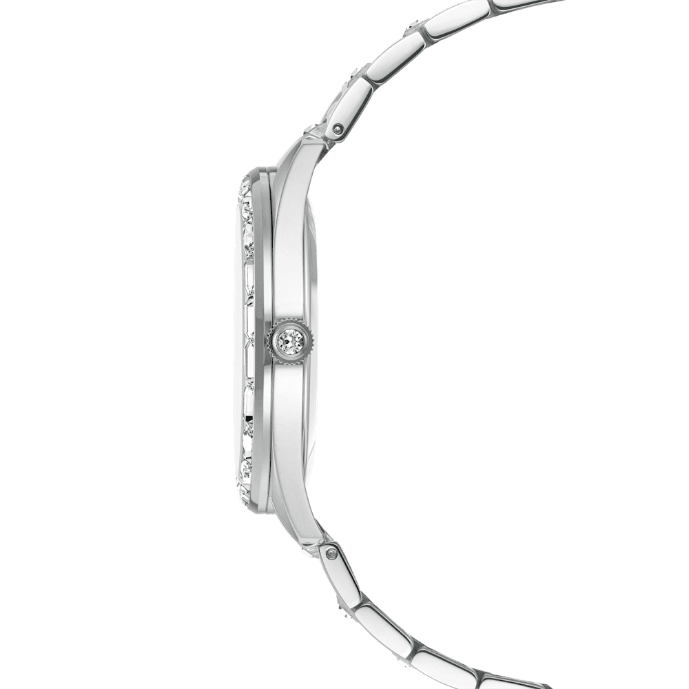 Orologio Swarovski Matrix Bracciale di metallo Tono argentato Acciaio inossidabile
