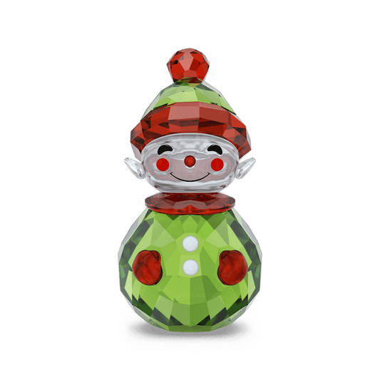 Decorazioni Natalizie Swarovski Holiday Cheers Elfo Dondolino Multicolor