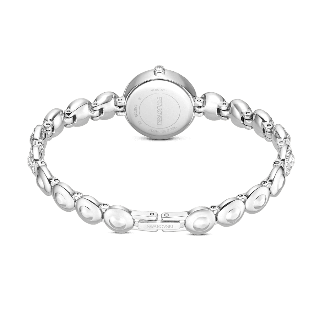 Orologio  Swarovski Una Angelic Bracciale Pvd Oro Bianco