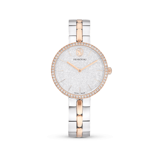 Orologio Swarovski Cosmopolitan, Bracciale di metallo, Tono argentato, Mix di finiture
