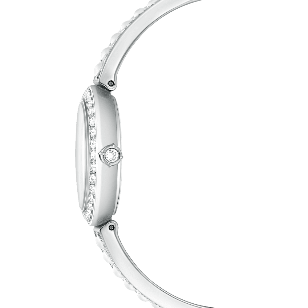 Orologio Swarovski Matrix Bracciale cristallo Bianco Acciaio inossidabile