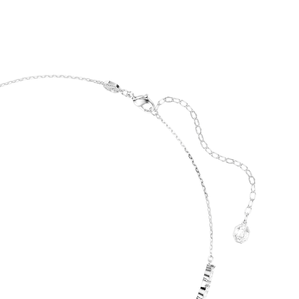 Collana Swarovski Mesmera All Around Taglio misto Bianca Placcato rodio