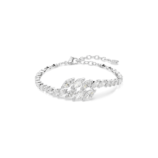 Bracciale Swarovski Mesmera Taglio Marquise Bianco Placcato Rodio