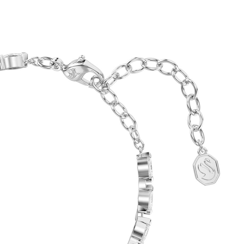 Bracciale Swarovski Mesmera Taglio Marquise Bianco Placcato Rodio