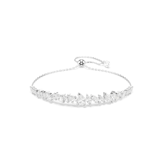 Bracciale Swarovski Mesmera Taglio Marquise Bianco Placcato Rodio