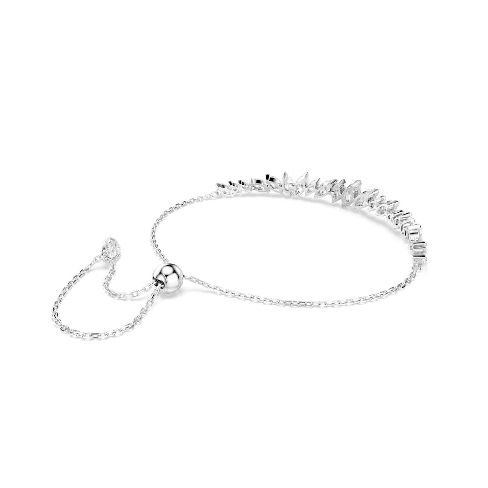 Bracciale Swarovski Mesmera Taglio Marquise Bianco Placcato Rodio