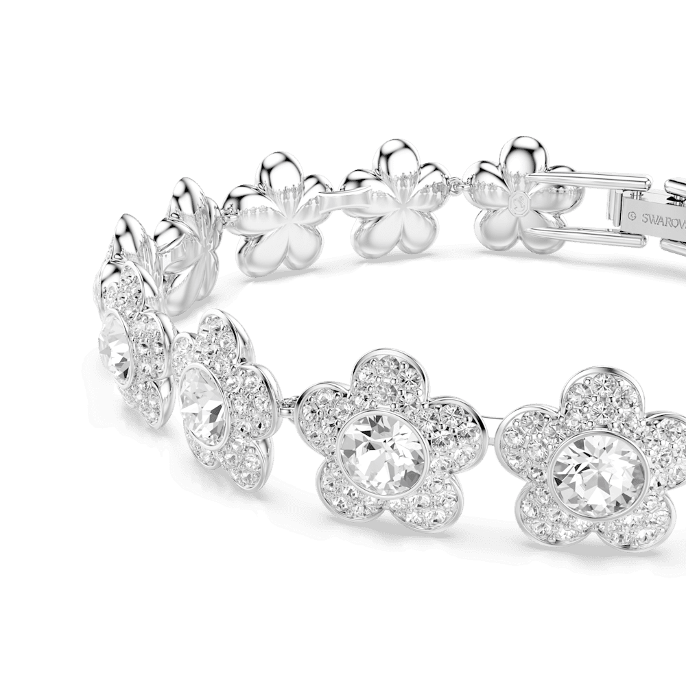 Braccialetto Ariana Grande x Swarovski Fiore Placcato rodio
