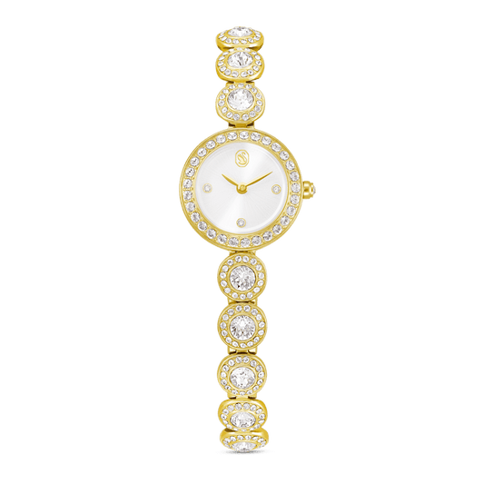 Orologio  Swarovski Una Angelic Bracciale Pvd Oro