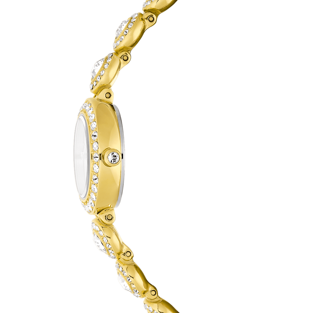 Orologio  Swarovski Una Angelic Bracciale Pvd Oro