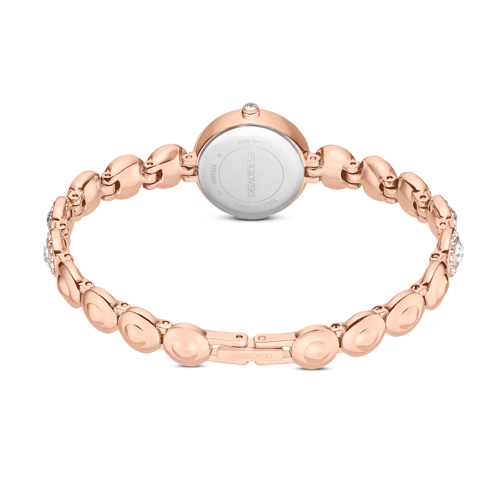 Orologio  Swarovski Una Angelic Bracciale Pvd Oro Rosa