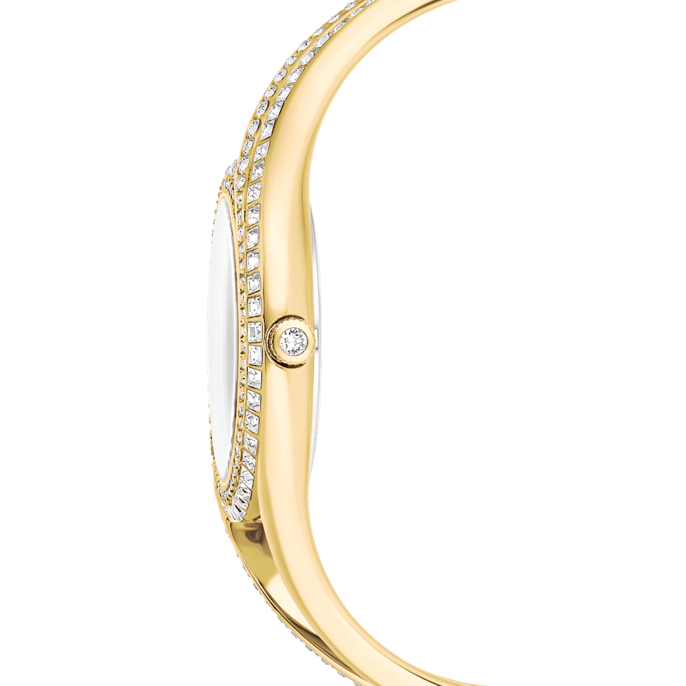 Orologio Swarovski Hyperbola bangle Bracciale di metallo Finitura Tono dorato