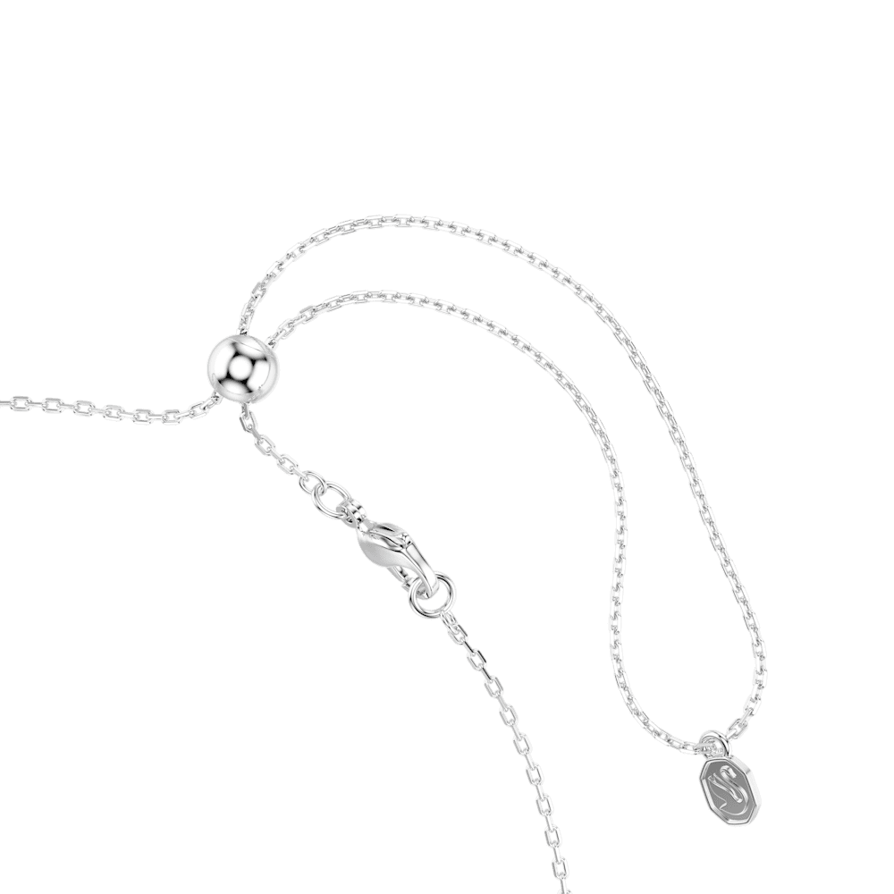 Girocollo Swarovski Mesmera Taglio Marquise Bianco Placcato Rodio