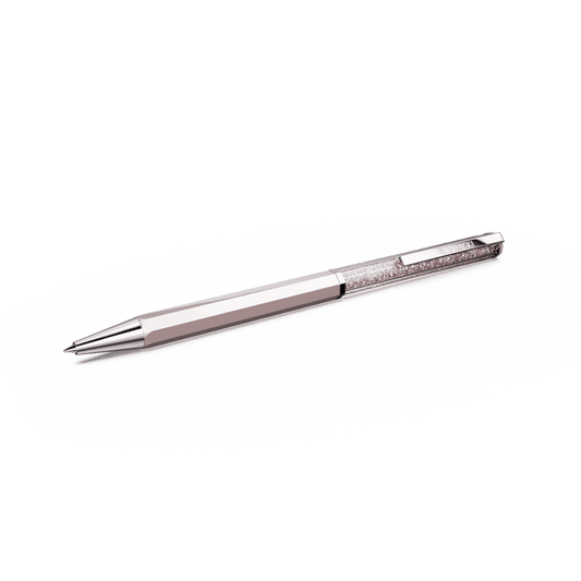 Penna a sfera Swarovski Crystalline, Laccato rosa, cromato