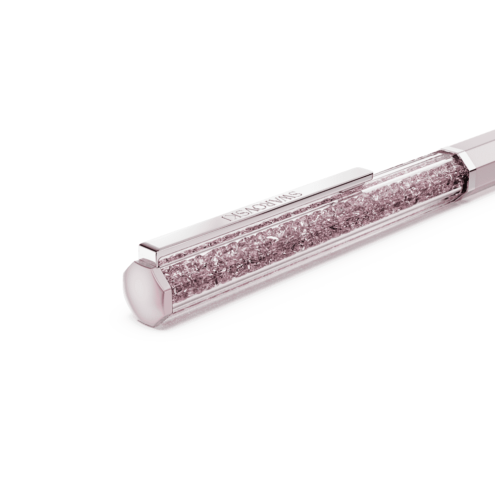 Penna a sfera Swarovski Crystalline, Laccato rosa, cromato