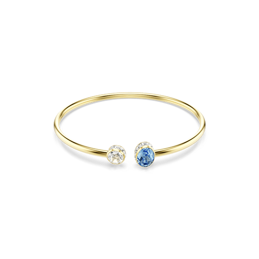 Bracciale rigido Swarovski Chroma, Taglio misto, Multicolore, Finitura oro 18K