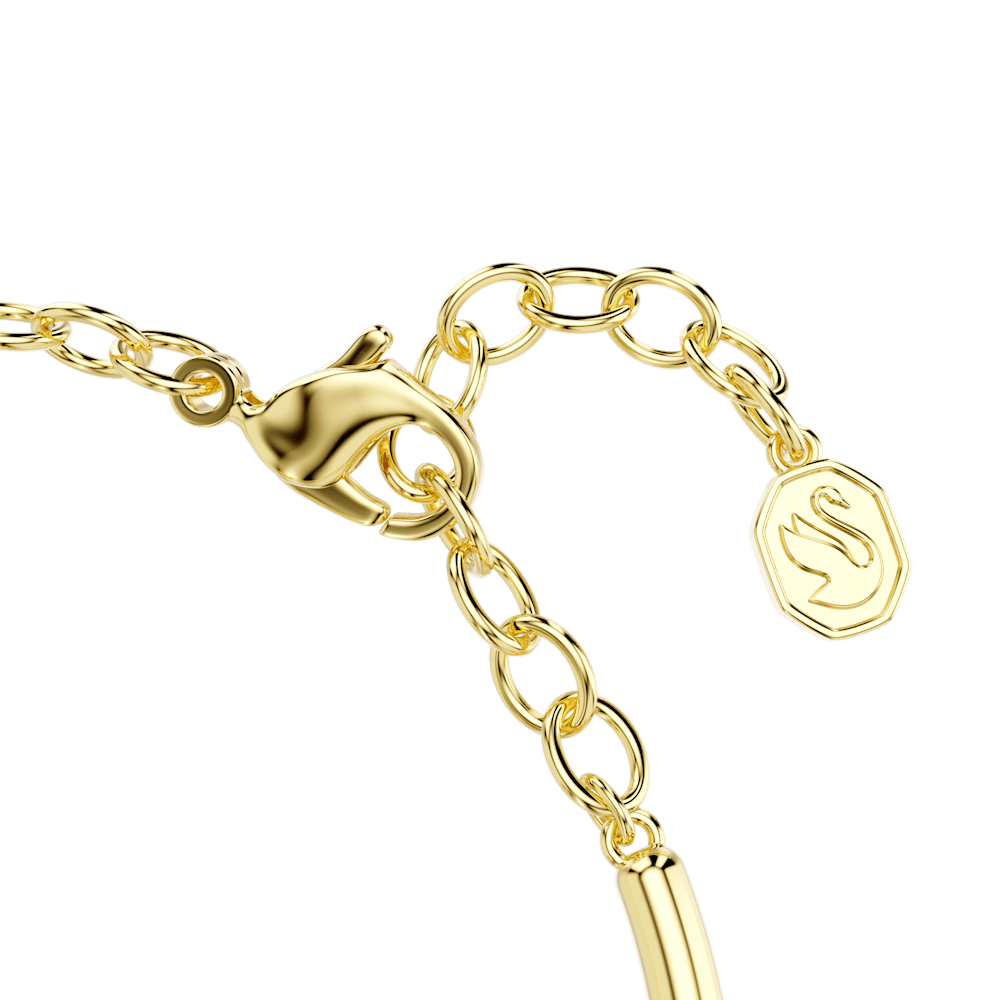 Bracciale rigido  Swarovski Sublima Taglio ottagonale Verde Finitura oro 18K