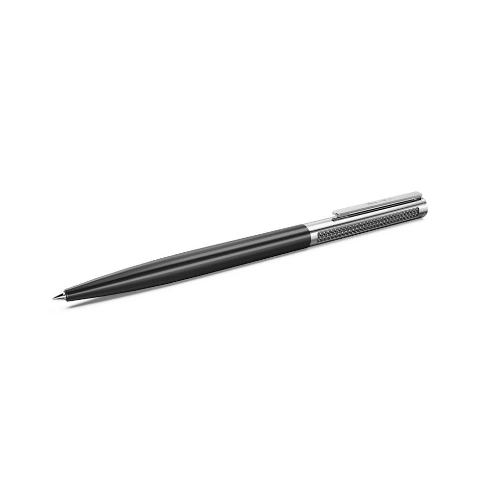 Penna a sfera Swarovski Matrix Tennis, Laccato nero, cromato