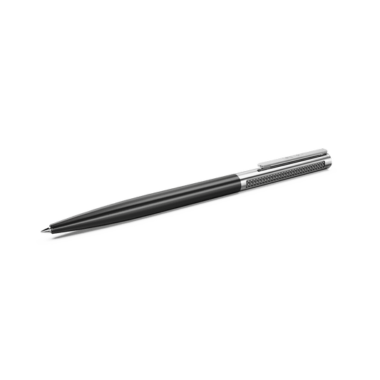 Penna a sfera Swarovski Matrix Tennis, Laccato nero, cromato