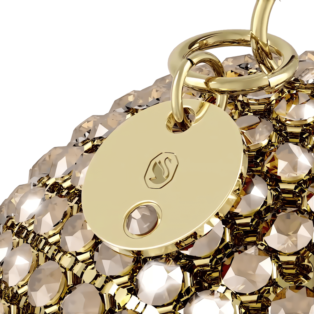 Decorazioni Natalizie Swarovski Holiday Magic Classics Pallina Crystal Mesh Tonalità oro