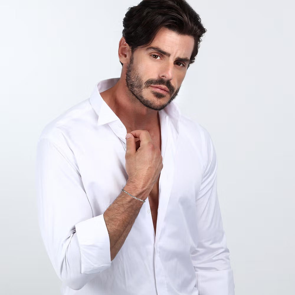 Bracciale Uomo Morellato Catene Maglia Tubolare Acciaio
