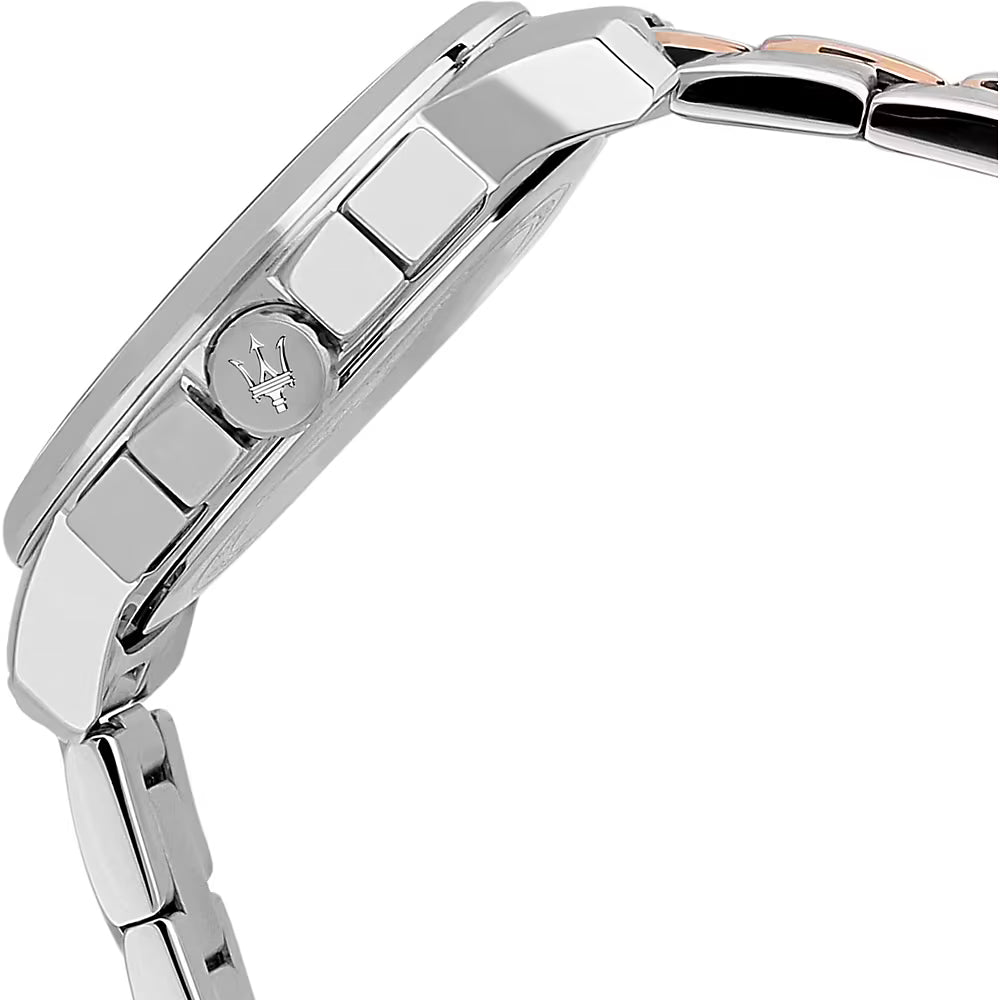Orologio Maserati Successo Chrono 44 Mm Acciaio Braccialato Bicolore