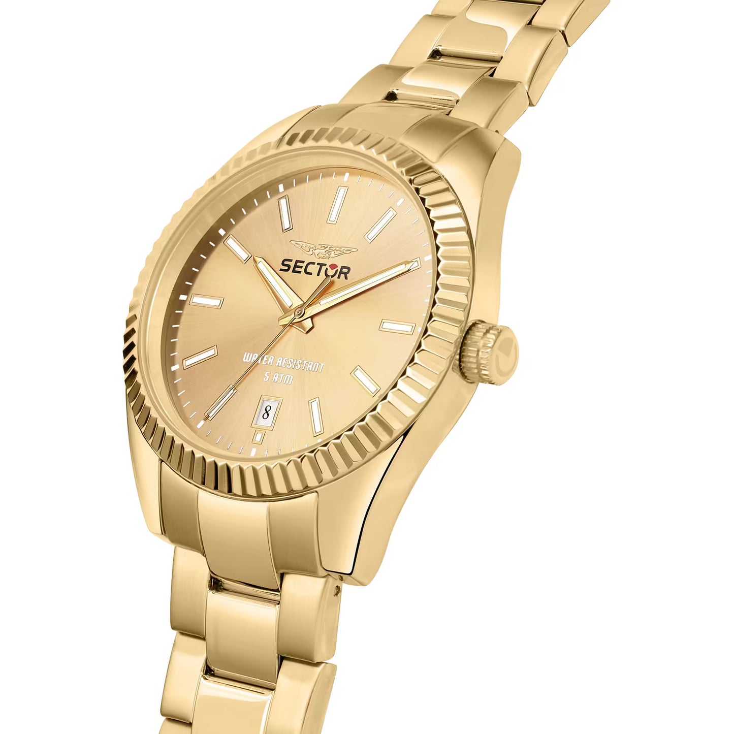 Orologio Sector 240 41 mm Pvd Oro Braccialato Pvd Oro