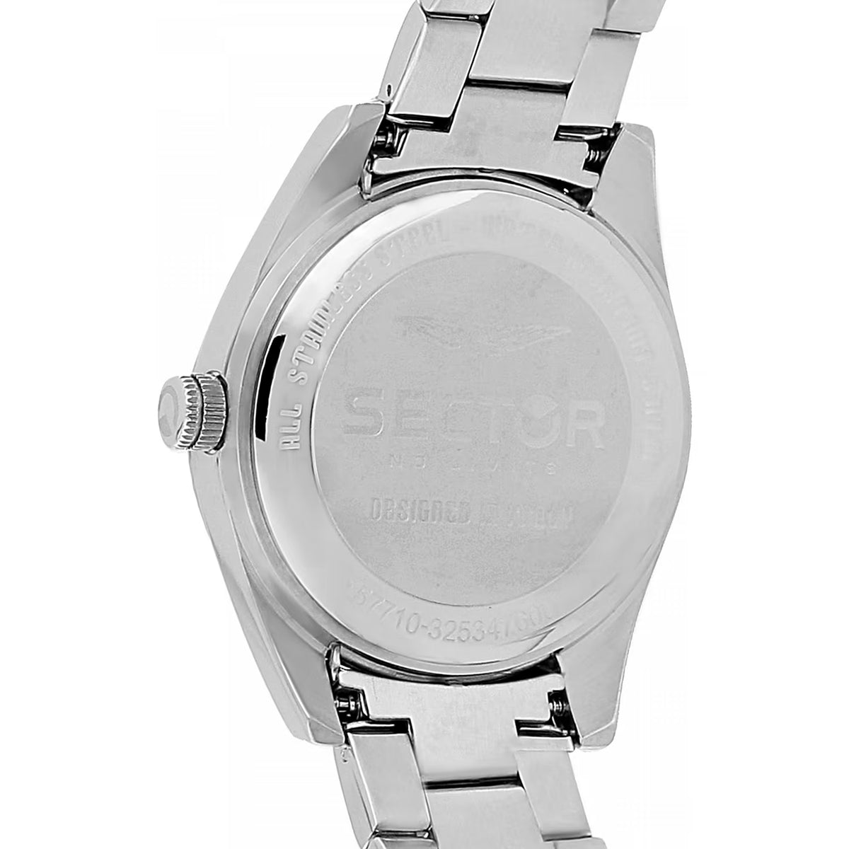 Orologio Sector 240 41 Mm Acciaio Braccialato Nero/Blu