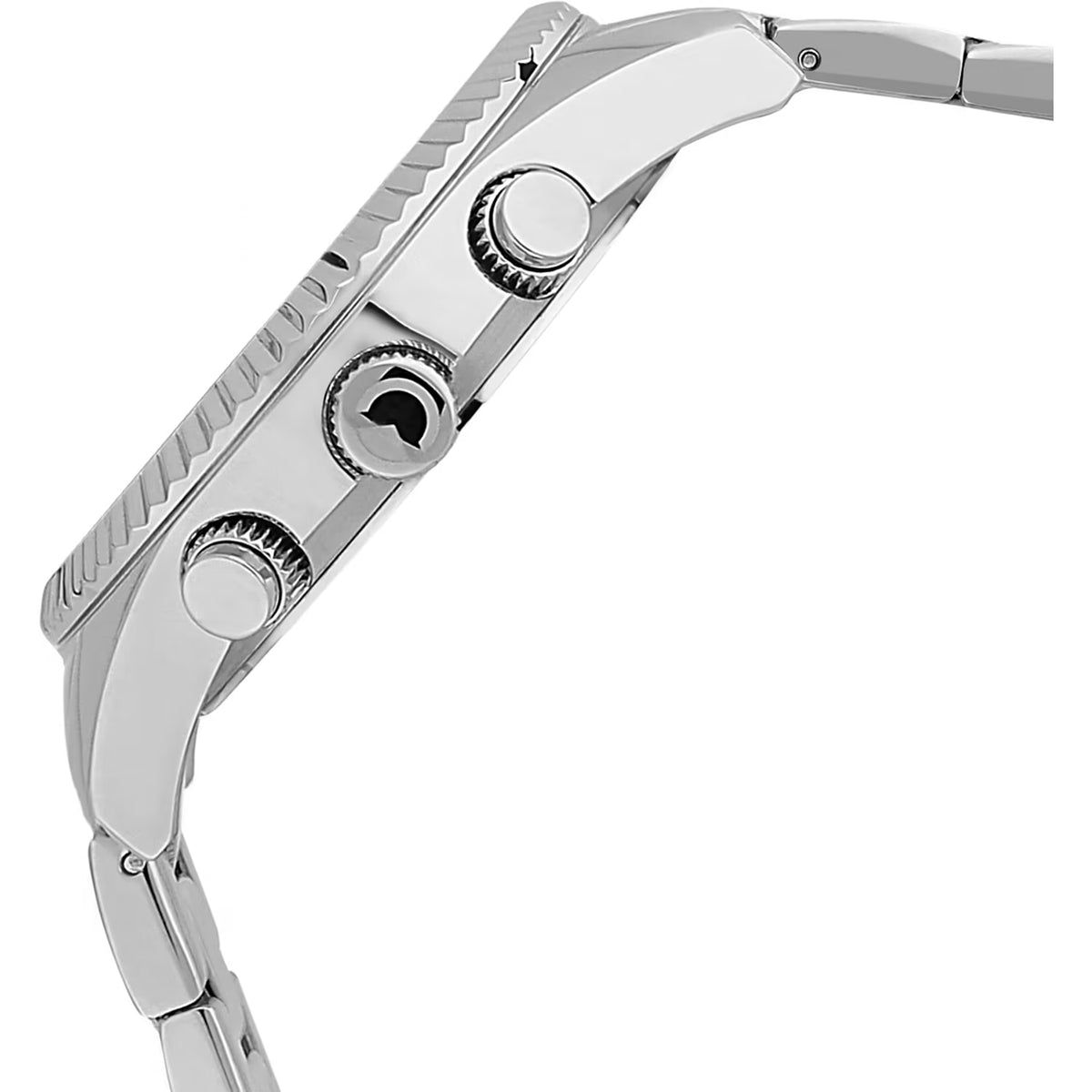 Orologio Sector 240 Chrono 41 Mm Acciaio Braccialato Nero