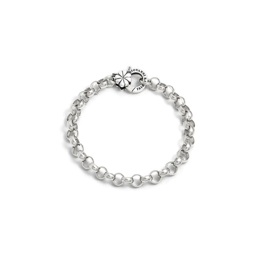 Bracciale Giovanni Raspini Rolò Chiusura Quadrifoglio