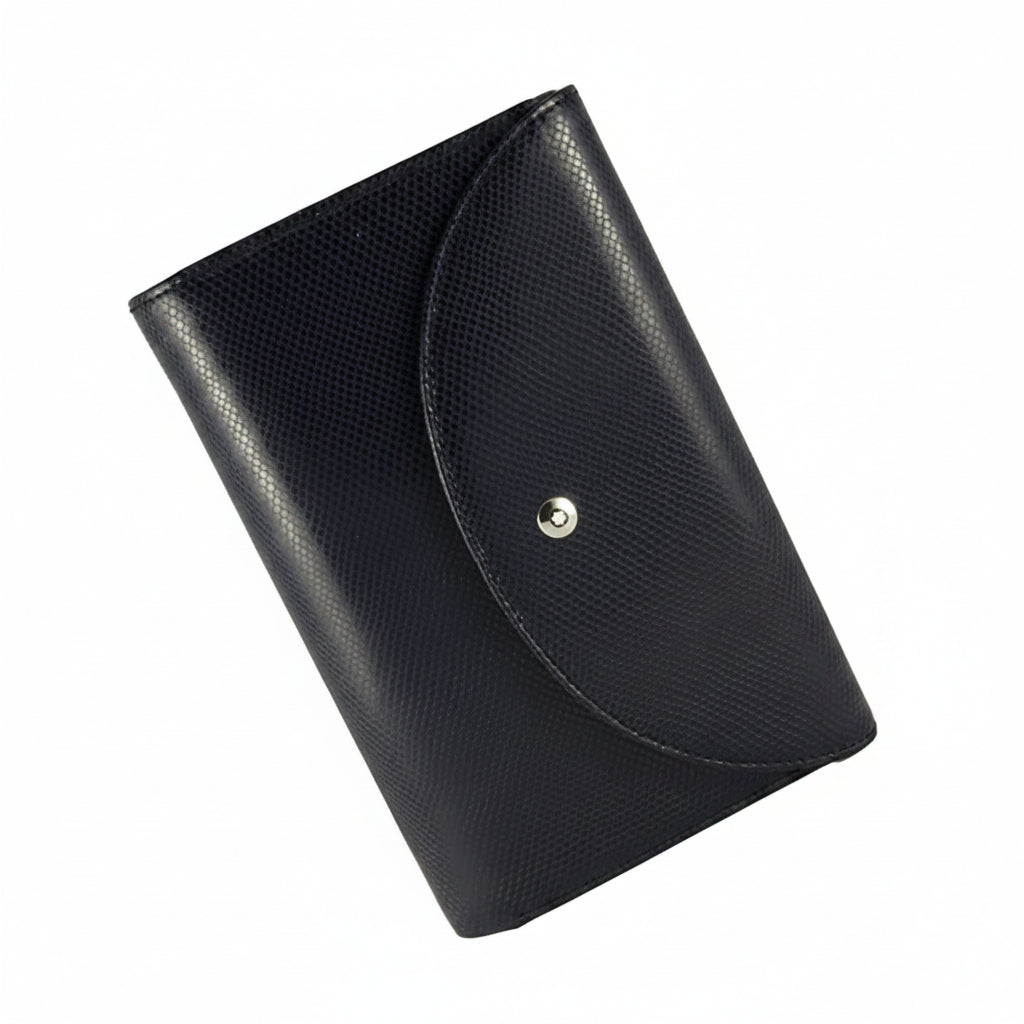 Portachiavi Montblanc La Vie De Boheme Portamonete Nero Astuccio Anelli Per 6 Chiavi