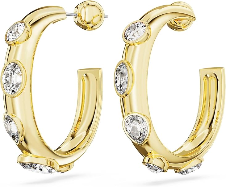 Orecchini A Cerchio Swarovski Imber