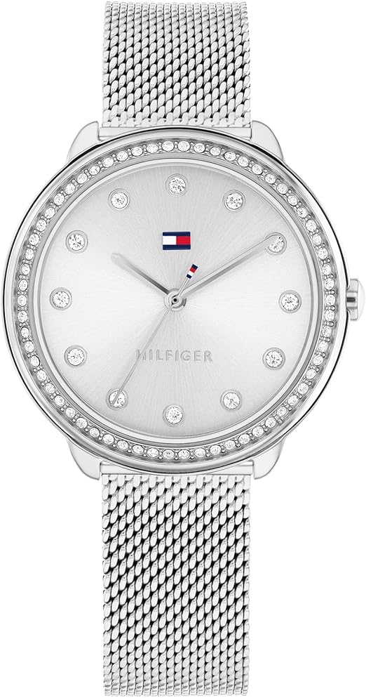 Orologio Tommy Hilfiger Demi Lady 33 mm Acciaio Braccialato Silver