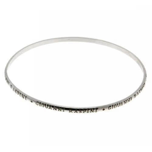 Bracciale Rigido Giovanni Raspini Base Bangle con Logo