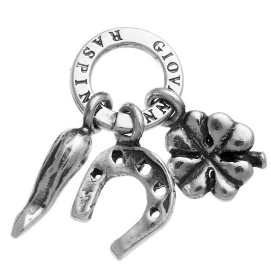 Charm Giovanni Raspini Tris Amuleti Argento 925
