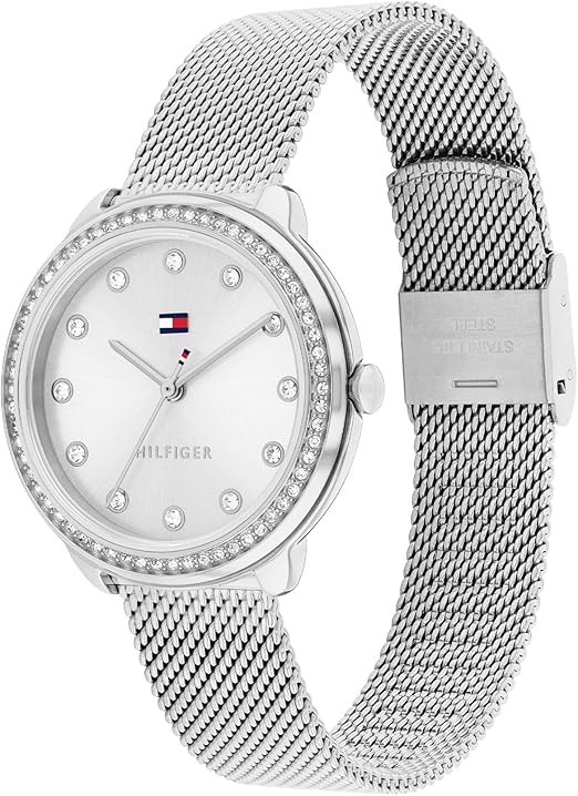 Orologio Tommy Hilfiger Demi Lady 33 mm Acciaio Braccialato Silver