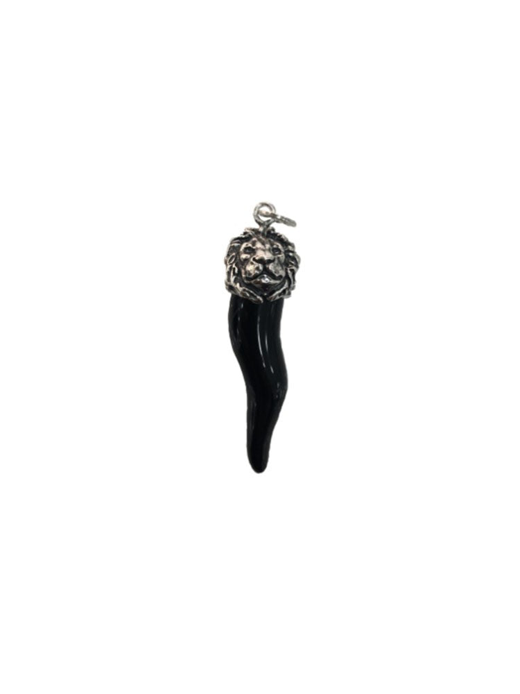 Charms Giovanni Raspini Charm Mano Corno Nero Leone